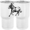 20 oz. Tall Stainless Steel Vacuum Insulated Tumbler White Thumbnail