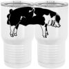 20 oz. Tall Stainless Steel Vacuum Insulated Tumbler White Thumbnail