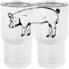 20 oz. Tall Stainless Steel Vacuum Insulated Tumbler White Thumbnail