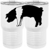 20 oz. Tall Stainless Steel Vacuum Insulated Tumbler White Thumbnail