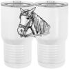 20 oz. Tall Stainless Steel Vacuum Insulated Tumbler White Thumbnail