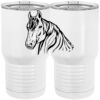 20 oz. Tall Stainless Steel Vacuum Insulated Tumbler White Thumbnail