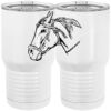 20 oz. Tall Stainless Steel Vacuum Insulated Tumbler White Thumbnail