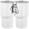 20 oz. Tall Stainless Steel Vacuum Insulated Tumbler White Thumbnail