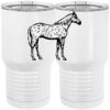 20 oz. Tall Stainless Steel Vacuum Insulated Tumbler White Thumbnail