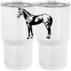 20 oz. Tall Stainless Steel Vacuum Insulated Tumbler White Thumbnail
