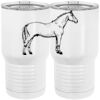 20 oz. Tall Stainless Steel Vacuum Insulated Tumbler White Thumbnail