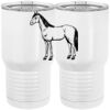 20 oz. Tall Stainless Steel Vacuum Insulated Tumbler White Thumbnail