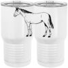 20 oz. Tall Stainless Steel Vacuum Insulated Tumbler White Thumbnail