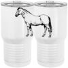 20 oz. Tall Stainless Steel Vacuum Insulated Tumbler White Thumbnail