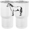 20 oz. Tall Stainless Steel Vacuum Insulated Tumbler White Thumbnail