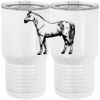 20 oz. Tall Stainless Steel Vacuum Insulated Tumbler White Thumbnail