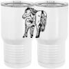 20 oz. Tall Stainless Steel Vacuum Insulated Tumbler White Thumbnail