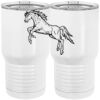 20 oz. Tall Stainless Steel Vacuum Insulated Tumbler White Thumbnail