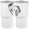 20 oz. Tall Stainless Steel Vacuum Insulated Tumbler White Thumbnail
