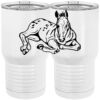 20 oz. Tall Stainless Steel Vacuum Insulated Tumbler White Thumbnail