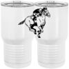 20 oz. Tall Stainless Steel Vacuum Insulated Tumbler White Thumbnail