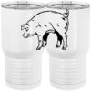 20 oz. Tall Stainless Steel Vacuum Insulated Tumbler White Thumbnail