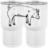 20 oz. Tall Stainless Steel Vacuum Insulated Tumbler White Thumbnail