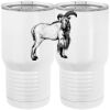 20 oz. Tall Stainless Steel Vacuum Insulated Tumbler White Thumbnail