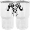 20 oz. Tall Stainless Steel Vacuum Insulated Tumbler White Thumbnail