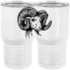 20 oz. Tall Stainless Steel Vacuum Insulated Tumbler White Thumbnail