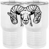 20 oz. Tall Stainless Steel Vacuum Insulated Tumbler White Thumbnail