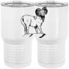 20 oz. Tall Stainless Steel Vacuum Insulated Tumbler White Thumbnail