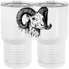 20 oz. Tall Stainless Steel Vacuum Insulated Tumbler White Thumbnail