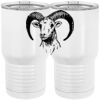 20 oz. Tall Stainless Steel Vacuum Insulated Tumbler White Thumbnail