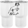 20 oz. Tall Stainless Steel Vacuum Insulated Tumbler White Thumbnail