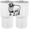 20 oz. Tall Stainless Steel Vacuum Insulated Tumbler White Thumbnail