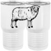 20 oz. Tall Stainless Steel Vacuum Insulated Tumbler White Thumbnail