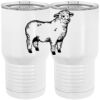 20 oz. Tall Stainless Steel Vacuum Insulated Tumbler White Thumbnail