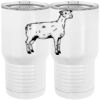 20 oz. Tall Stainless Steel Vacuum Insulated Tumbler White Thumbnail