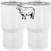 20 oz. Tall Stainless Steel Vacuum Insulated Tumbler White Thumbnail