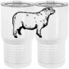 20 oz. Tall Stainless Steel Vacuum Insulated Tumbler White Thumbnail