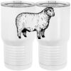 20 oz. Tall Stainless Steel Vacuum Insulated Tumbler White Thumbnail