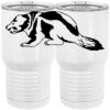 20 oz. Tall Stainless Steel Vacuum Insulated Tumbler White Thumbnail