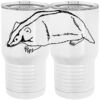 20 oz. Tall Stainless Steel Vacuum Insulated Tumbler White Thumbnail