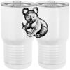 20 oz. Tall Stainless Steel Vacuum Insulated Tumbler White Thumbnail