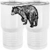 20 oz. Tall Stainless Steel Vacuum Insulated Tumbler White Thumbnail