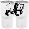 20 oz. Tall Stainless Steel Vacuum Insulated Tumbler White Thumbnail
