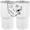 20 oz. Tall Stainless Steel Vacuum Insulated Tumbler White Thumbnail