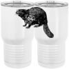 20 oz. Tall Stainless Steel Vacuum Insulated Tumbler White Thumbnail