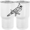 20 oz. Tall Stainless Steel Vacuum Insulated Tumbler White Thumbnail