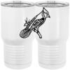 20 oz. Tall Stainless Steel Vacuum Insulated Tumbler White Thumbnail
