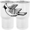 20 oz. Tall Stainless Steel Vacuum Insulated Tumbler White Thumbnail