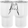 20 oz. Tall Stainless Steel Vacuum Insulated Tumbler White Thumbnail