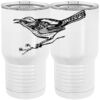 20 oz. Tall Stainless Steel Vacuum Insulated Tumbler White Thumbnail